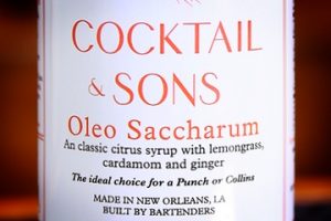 Cocktail & Son's Oleo Saccharum